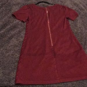 Design Lab • Burgundy dress